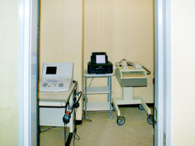 聴力検査室の写真